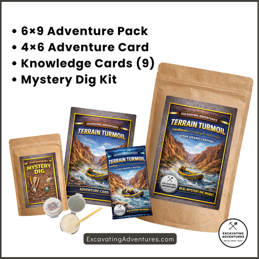 Terrain Turmoil at the Grand Canyon - Landlings: Landforms & Geography Adventure