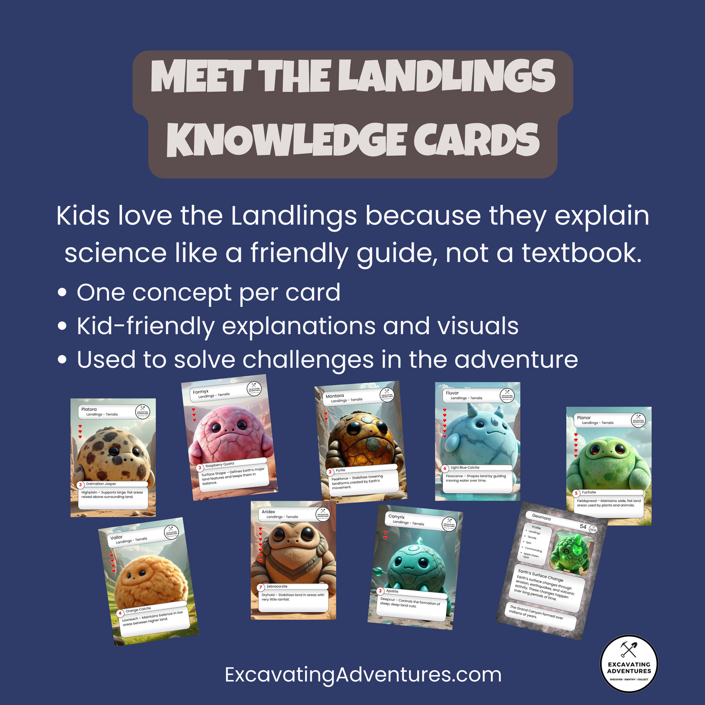 Terrain Turmoil at the Grand Canyon - Landlings: Landforms & Geography Adventure