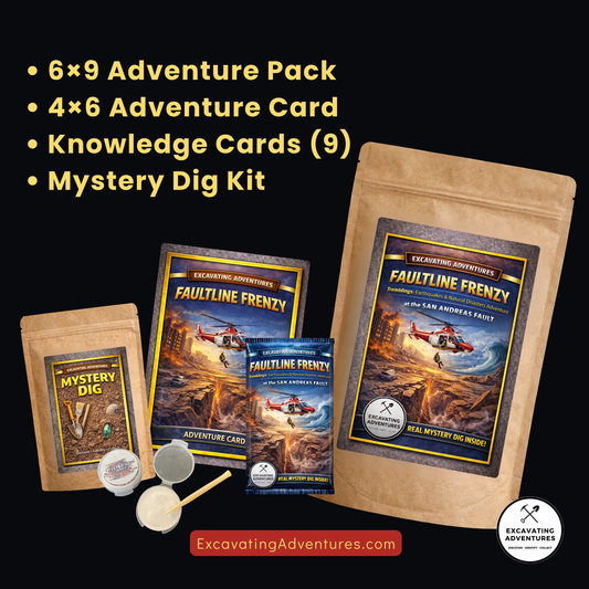 Faultline Frenzy at the San Andreas Fault - Tremblings: Earthquakes & Natural Disasters Adventure