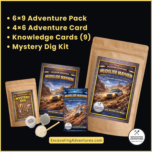 Mudslide Mayhem at Badlands National Park - Mudlings: Weathering, Erosion, and Soil Adventure