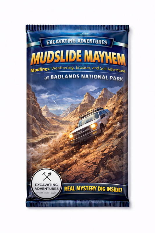Mudslide Mayhem at Badlands National Park - Mudlings: Weathering, Erosion, and Soil Adventure