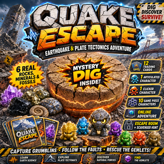 Quake Escape: Earthquake and Plate Tectonics Adventure