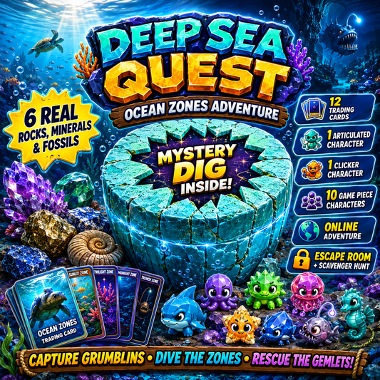 Deep Sea Quest: Ocean Zones Adventure