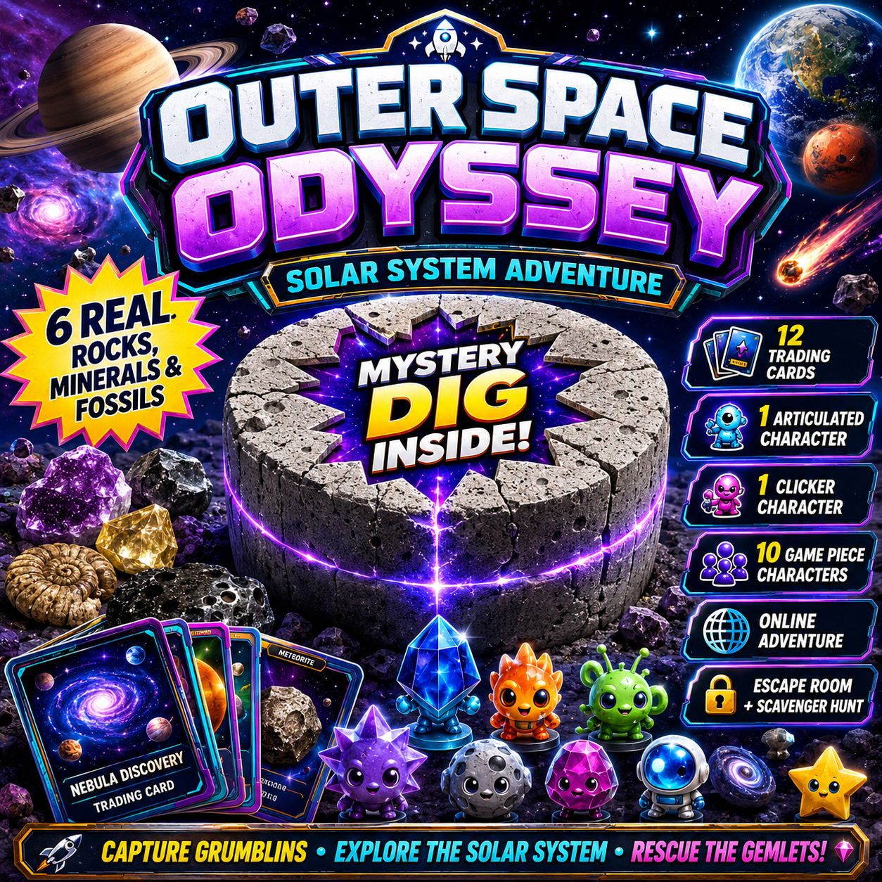 Outer Space Odyssey: Solar System and Space Adventure