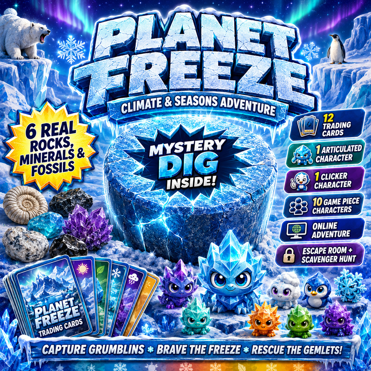 Planet Freeze: Climate and Seasons Adventure