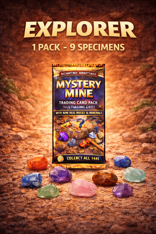 Explorer Pack – Mystery Mine Excavation Kit (9 Specimens, 144 to Collect)