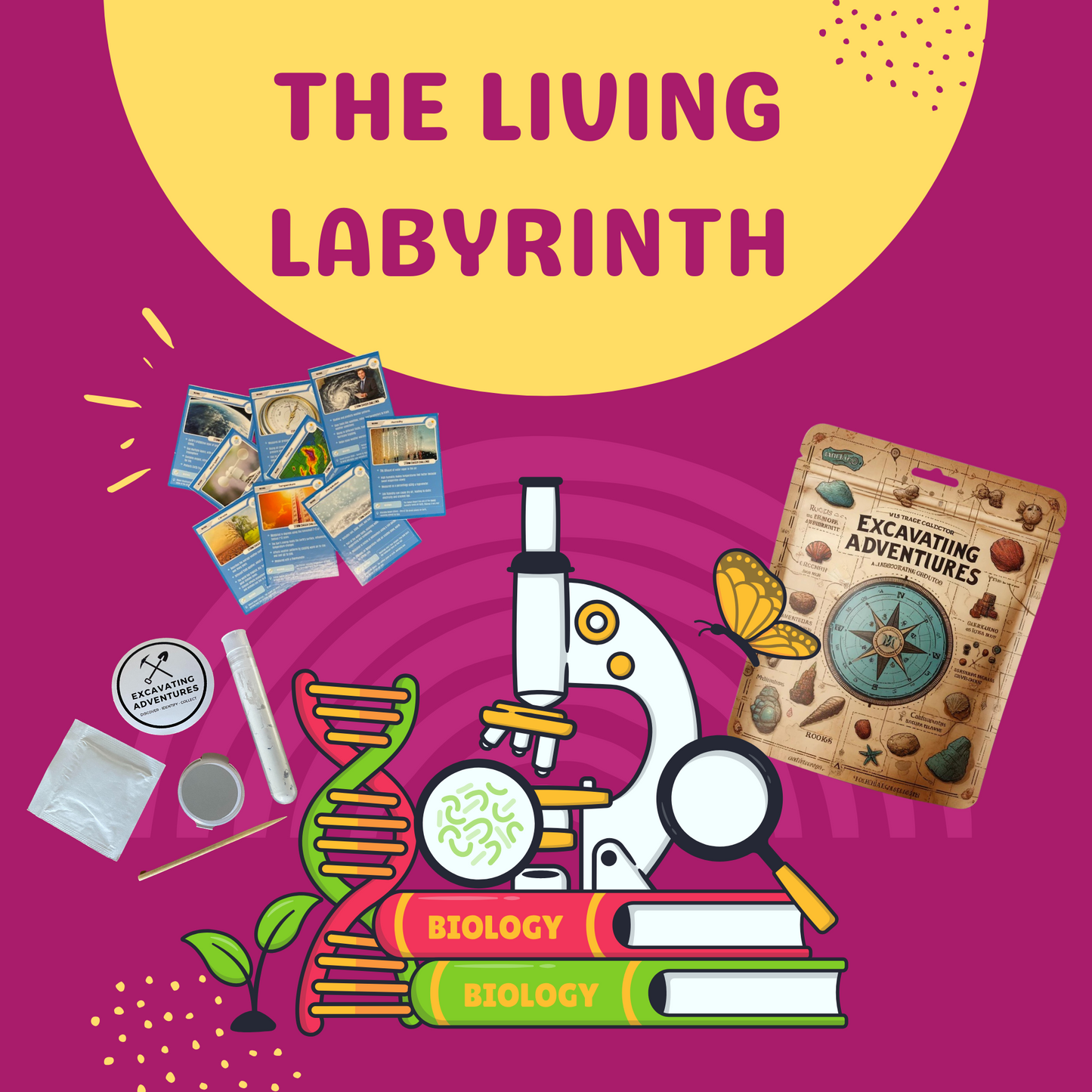 The Living Labyrinth – Biology Adventure Kit
