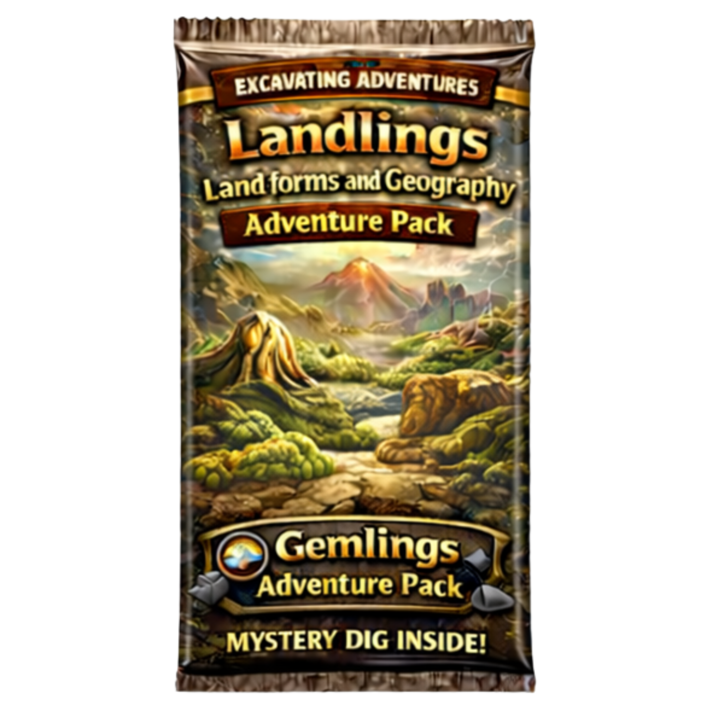Landlings: Lost in the Stone Maze - Landforms and Geography Adventure Pack