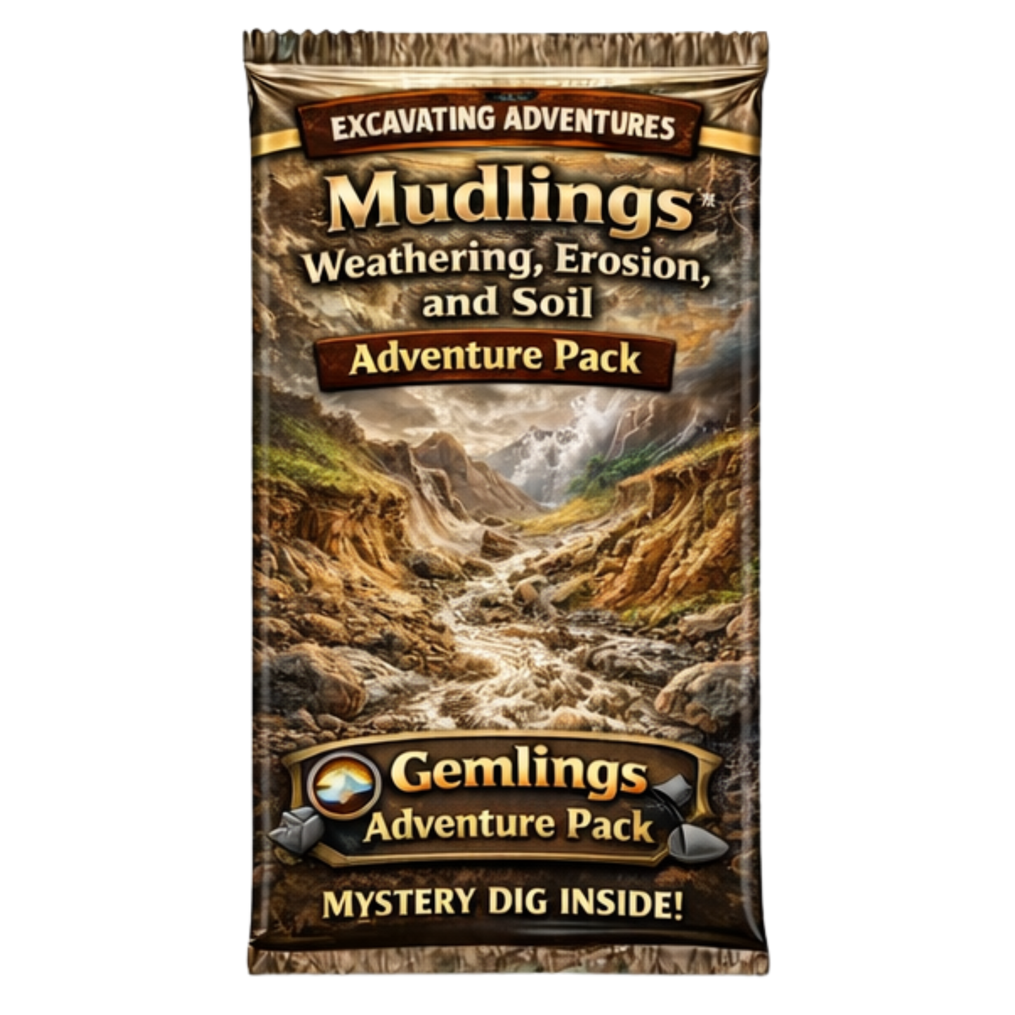 Caught in the Crumbling Badlands: Weathering, Erosion, and Soil Adventure Kit