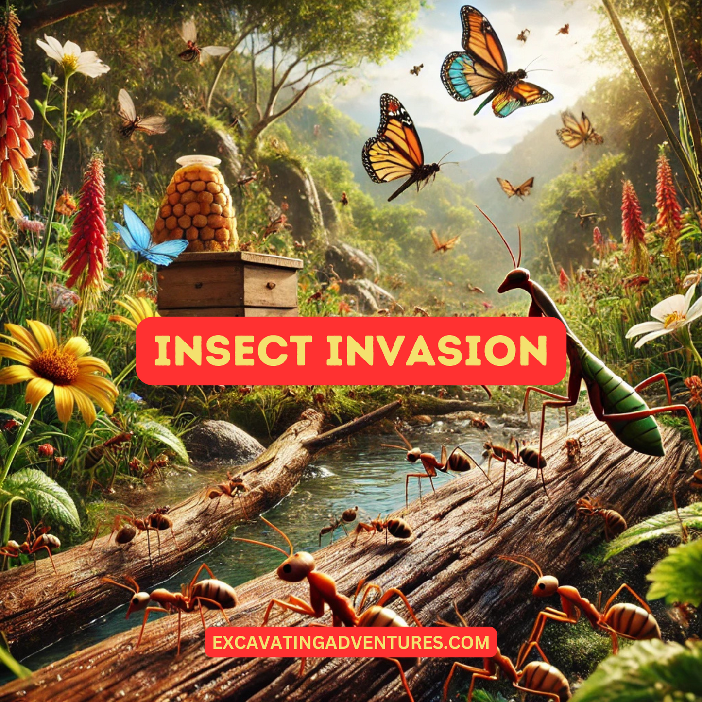 Insect Invasion Adventure Pack