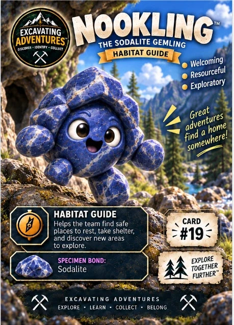 Nookling character card artwork. Illustration reference; see the listed kit contents.