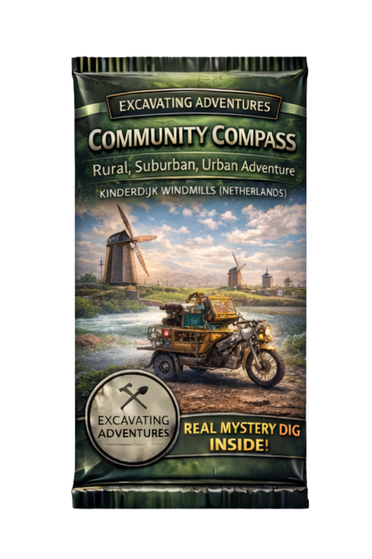 Community Compass – Rural, Suburban, Urban Adventure – Kinderdijk Windmills (Netherlands)