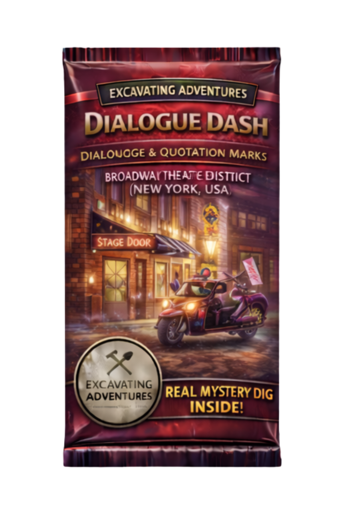 Dialogue Dash – Dialogue & Quotation Marks Adventure – Broadway Theatre District (United States)