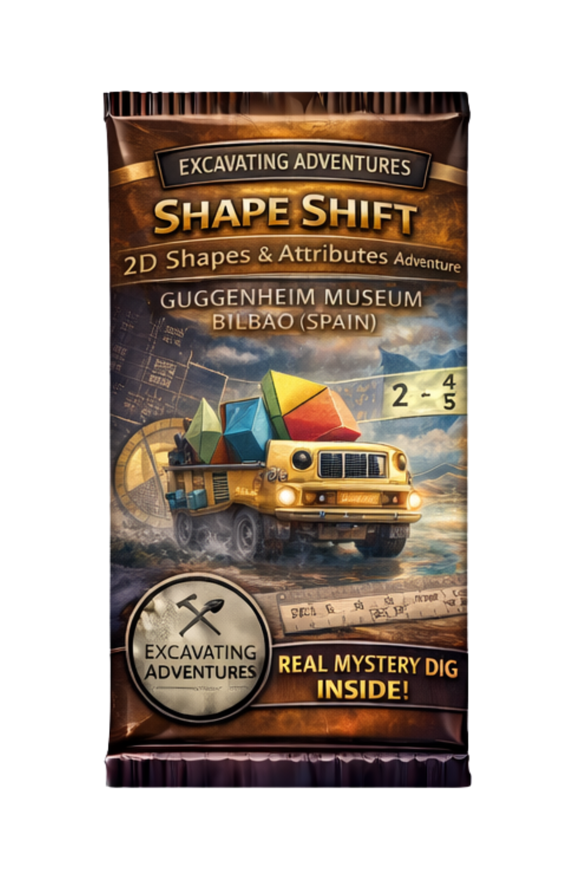 Shape Shift – Geometry: 2D Shapes & Attributes Adventure – Guggenheim Museum Bilbao (Spain)