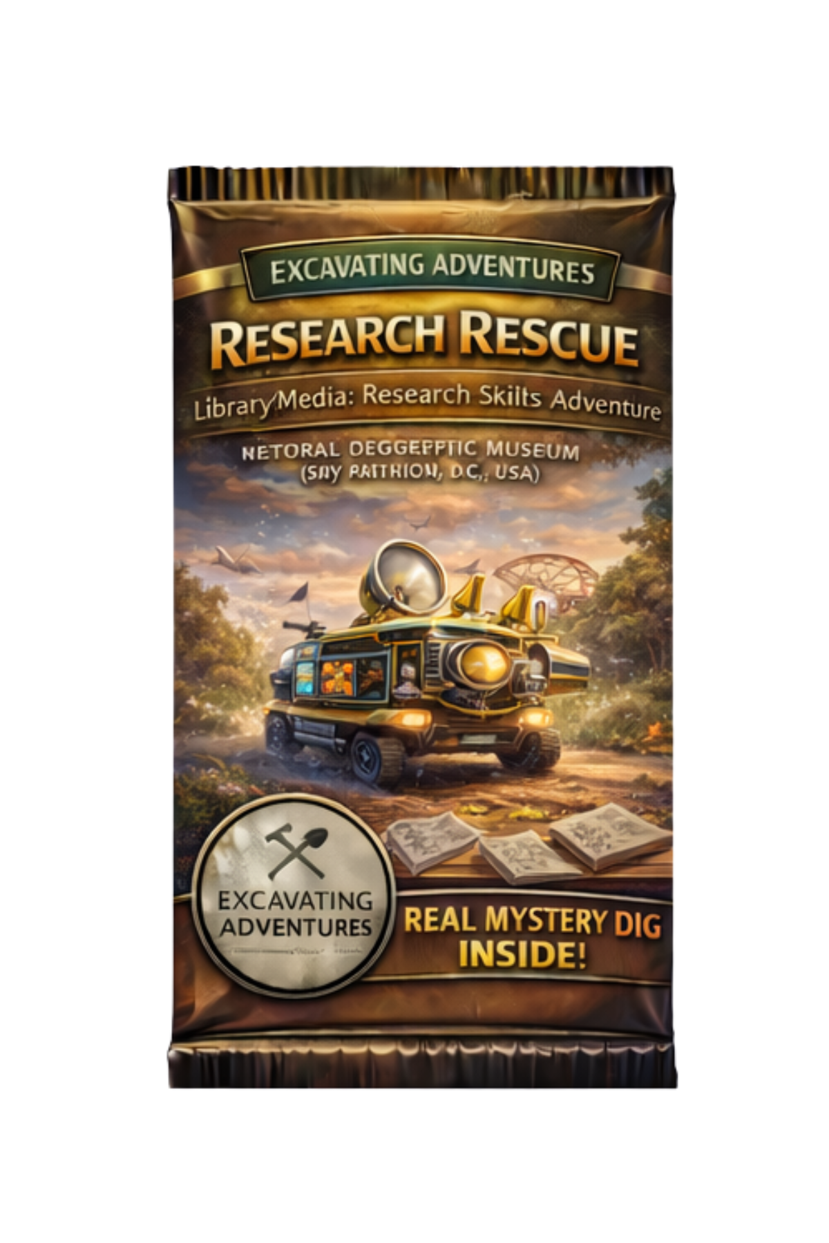 Research Rescue – Library/Media: Research Skills Adventure – National Geographic Museum (United States)