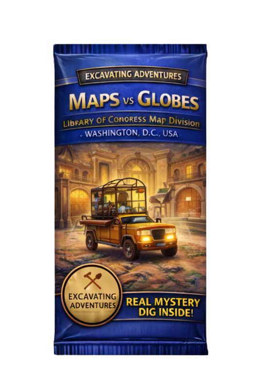 Atlas Escape – Maps vs Globes Adventure – Library of Congress Map Division (Washington, D.C., USA)