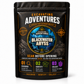 Blackwater Abyss - Excavating Adventures Dig Kit in its black-and-gold expedition pouch