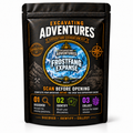 Frostfang Expanse - Excavating Adventures Dig Kit in its black-and-gold expedition pouch
