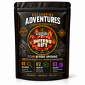 Inferno Rift - Excavating Adventures Dig Kit in its black-and-gold expedition pouch