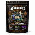 Jungle Moon - Excavating Adventures Dig Kit in its black-and-gold expedition pouch